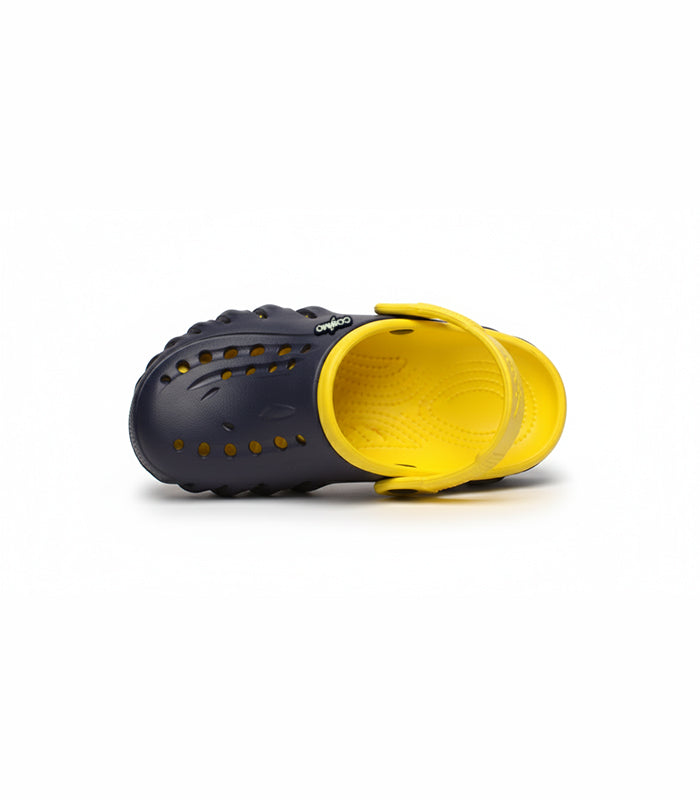 Dual series two-tone ventilated clogs