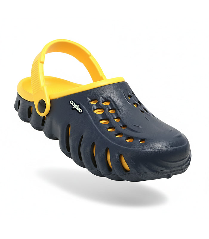 Dual series two-tone ventilated clogs