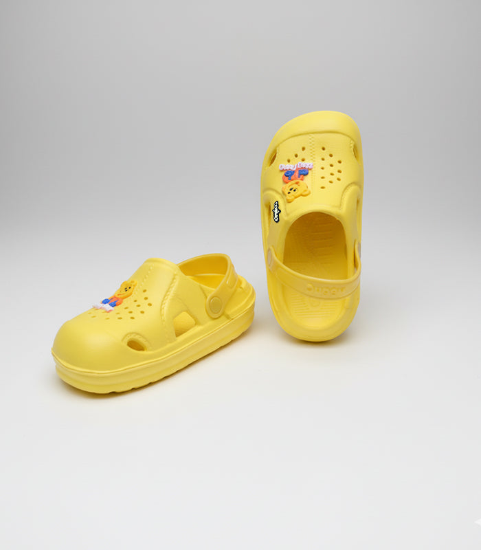 DUGGU SERIES Kids Bear Design Clogs