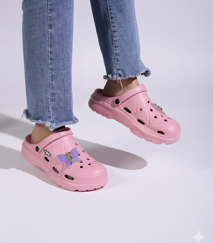 Butterfly clog